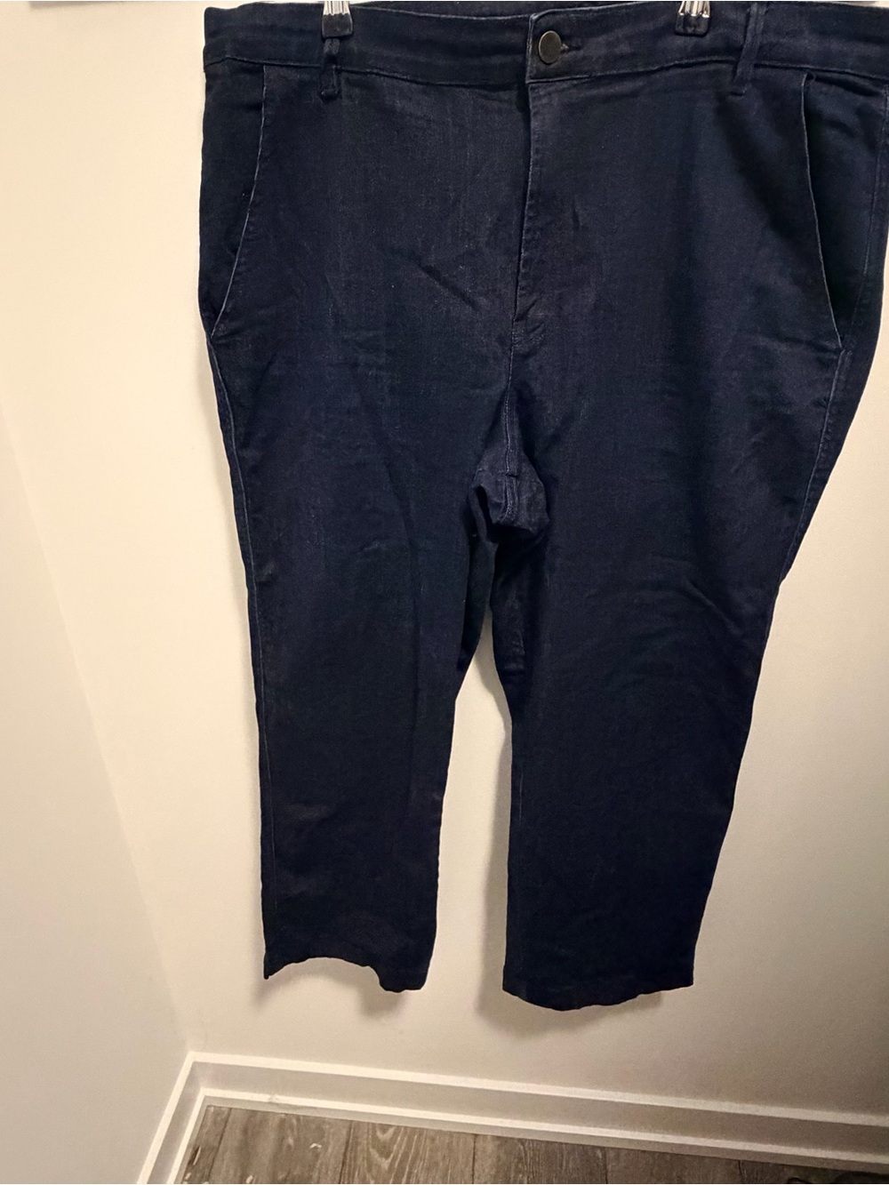 Dark wash high rise R JEANS size 34 tall